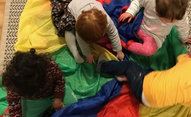 Parachute games for children