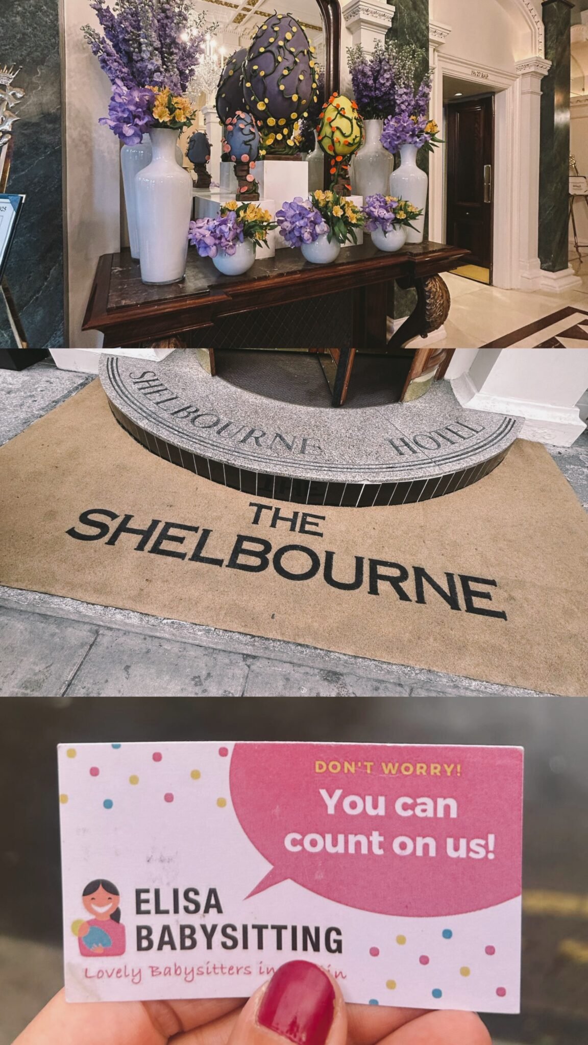 shelbourne hotel, dublin, babysitting services